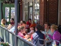 Patio Restaurant Ã¢â¬â Roanoke, Virginia, USA Royalty Free Stock Photo